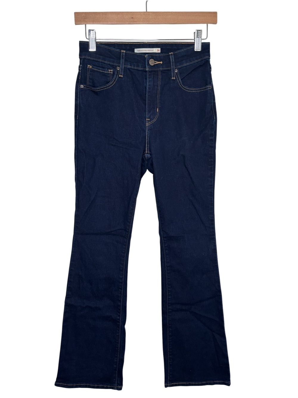 Levi’s jeans 725 high rise bootcut 5 pocket size 26